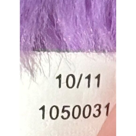 Build A Bear Sitting purple Hippie Peace Plush Stuffed Support Pet Toy BFF Retro - Picture 13 of 15